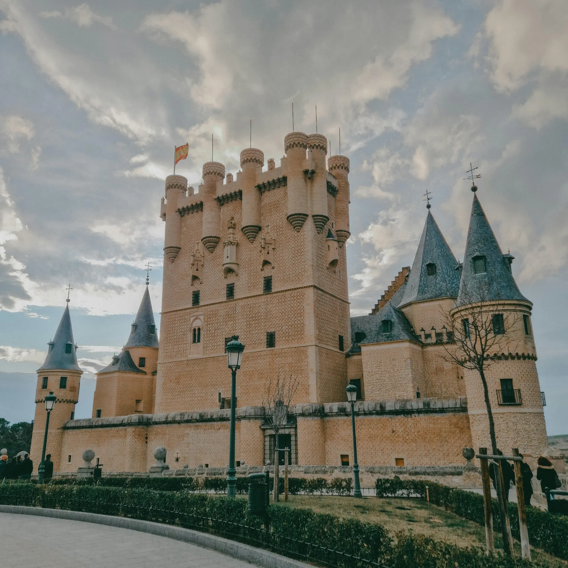 Carretera histórica de interior para una ruta por la Vía de la Plata